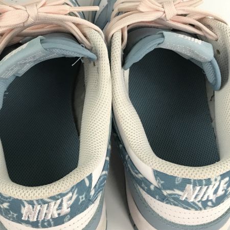  NIKE ナイキ スニーカー 27cm DUNK LOW ダンク ロー ESS DH4401-101 ブルーペイズリー 箱付