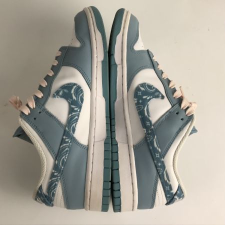  NIKE ナイキ スニーカー 27cm DUNK LOW ダンク ロー ESS DH4401-101 ブルーペイズリー 箱付