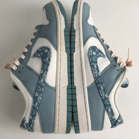  NIKE ナイキ スニーカー 27cm DUNK LOW ダンク ロー ESS DH4401-101 ブルーペイズリー 箱付