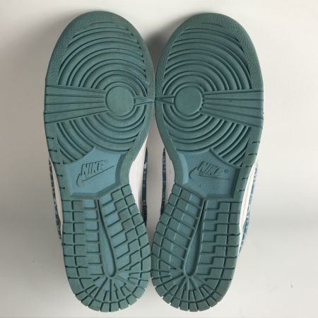  NIKE ナイキ スニーカー 27cm DUNK LOW ダンク ロー ESS DH4401-101 ブルーペイズリー 箱付