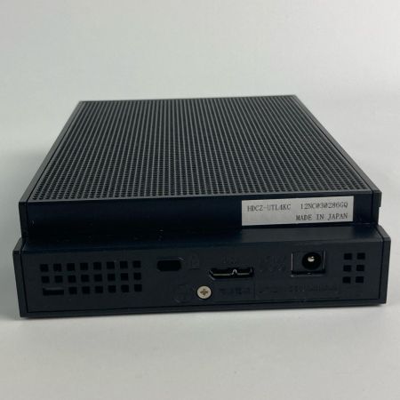  IO DATA アイオーデータ 外付けハードディスク HDCZ-UTL4KC ブラック