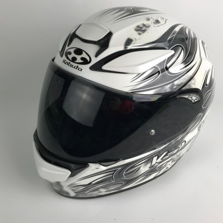 OGK Kabuto SHUMA シューマ カブト グラフィック フルフェイスヘルメット XLサイズ ホワイト x ブラック