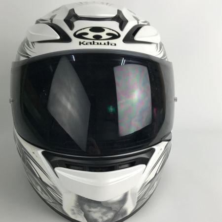  OGK Kabuto SHUMA シューマ カブト グラフィック フルフェイスヘルメット XLサイズ ホワイト x ブラック