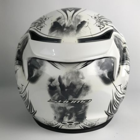  OGK Kabuto SHUMA シューマ カブト グラフィック フルフェイスヘルメット XLサイズ ホワイト x ブラック