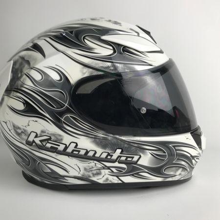  OGK Kabuto SHUMA シューマ カブト グラフィック フルフェイスヘルメット XLサイズ ホワイト x ブラック