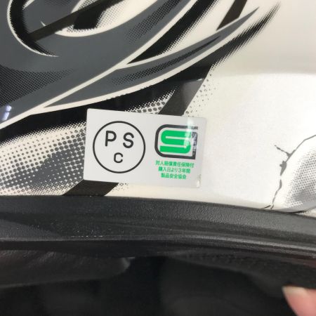  OGK Kabuto SHUMA シューマ カブト グラフィック フルフェイスヘルメット XLサイズ ホワイト x ブラック