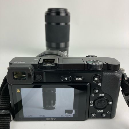  SONY ソニー ミラーレス一眼カメラ ダブルズームレンズキット ILCE-6100 ズームレンズx2・充電器付