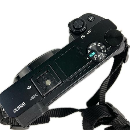  SONY ソニー ミラーレス一眼カメラ ダブルズームレンズキット ILCE-6100 ズームレンズx2・充電器付