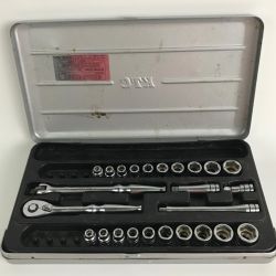 ■■ KTC ケーティーシー ソケットレンチセット25点 ツールセット TB2X20B Cランク