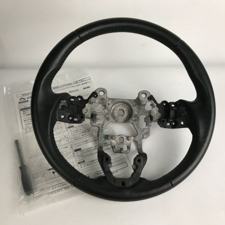  KENSTYLE(ケンスタイル) MAZDA マツダ 純正本革巻き オリジナルステアリング ブラックレザー