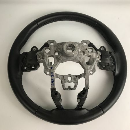  KENSTYLE(ケンスタイル) MAZDA マツダ 純正本革巻き オリジナルステアリング ブラックレザー