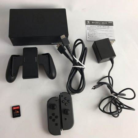  Nintendo ニンテンドウ Switch スイッチ本体 動作品 サガ スカーレット グレイス付 HAC-001