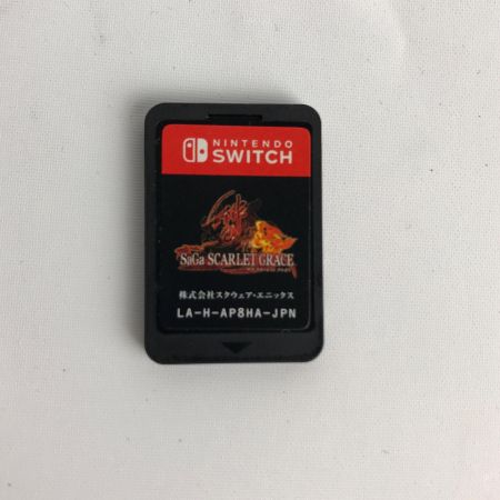  Nintendo ニンテンドウ Switch スイッチ本体 動作品 サガ スカーレット グレイス付 HAC-001