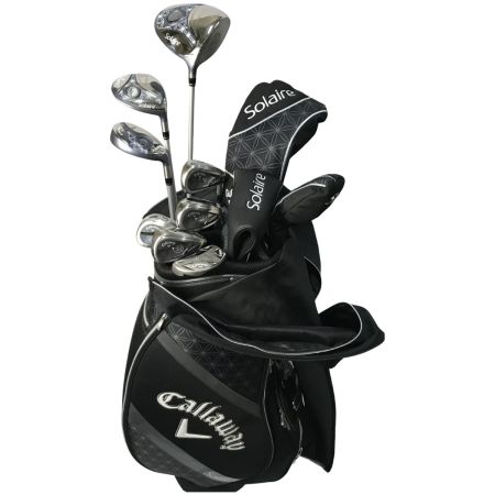  Callaway キャロウェイ Solaire ゴルフセット ソレイル パッケージセット 8本 キャディバッグ付 レディース