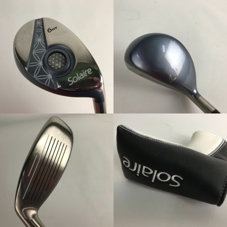  Callaway キャロウェイ Solaire ゴルフセット ソレイル パッケージセット 8本 キャディバッグ付 レディース