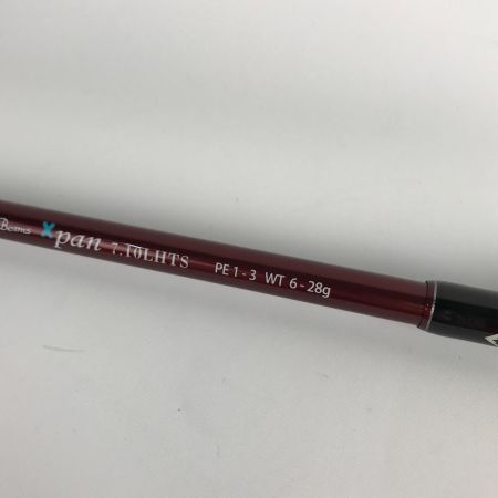  Fishman フィッシュマン ビームス エクスパン Beams Xpan 7.10LHTS 振り出し竿 テレスコ 竿袋付