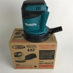 ■■ MAKITA マキタ 125mm 充電式ランダムオービットサンダ 18V コードレス式 BO180DZ グリーン Sランク