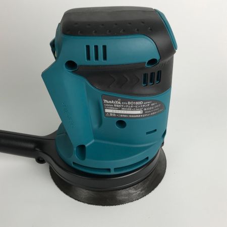  MAKITA マキタ 125mm 充電式ランダムオービットサンダ 18V コードレス式 BO180DZ グリーン