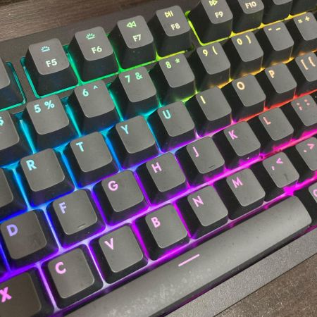   DrunkDeer A75 ゲーミングキーボード(ブラック)＋WOOTING TAKE CONTROL キーキャップ(未開封) 
