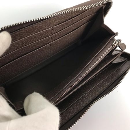  GUCCI グッチ 長財布 ジップアラウンドウォレット GGスプリームキャンバス カモフラ柄 834694 ブルー×ベージュ