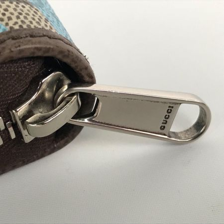  GUCCI グッチ 長財布 ジップアラウンドウォレット GGスプリームキャンバス カモフラ柄 834694 ブルー×ベージュ