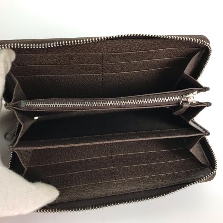  GUCCI グッチ 長財布 ジップアラウンドウォレット GGスプリームキャンバス カモフラ柄 834694 ブルー×ベージュ