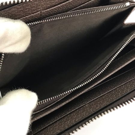  GUCCI グッチ 長財布 ジップアラウンドウォレット GGスプリームキャンバス カモフラ柄 834694 ブルー×ベージュ