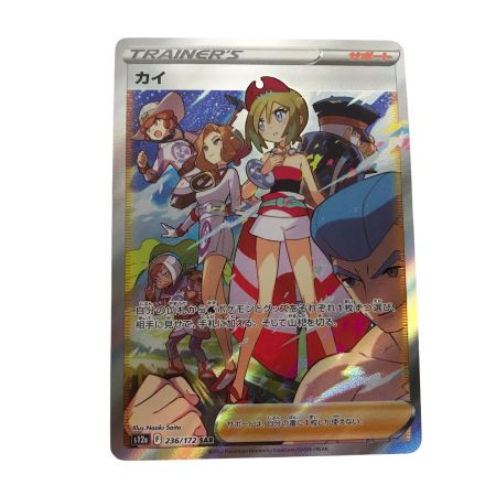   ポケモンカード s12a 236/172 カイ SAR