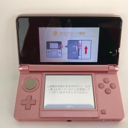 ■■ Nintendo ニンテンドウ 【動作品】3DS 任天堂 CTR-001 ピンク  充電器付 Bランク