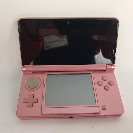  Nintendo ニンテンドウ 【動作品】3DS 任天堂 CTR-001 ピンク  充電器付