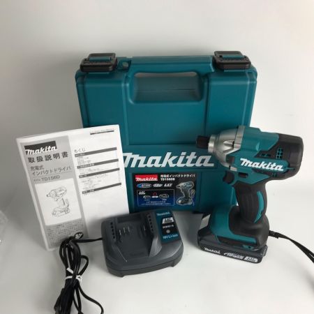  MAKITA マキタ 充電器インパクトドライバ 18v 充電器・充電池1個・ケース付 TD156DB