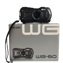 ■■ RICOH リコー コンパクトデジタルカメラ WG-60 ブラック 取説付・充電器無 Bランク