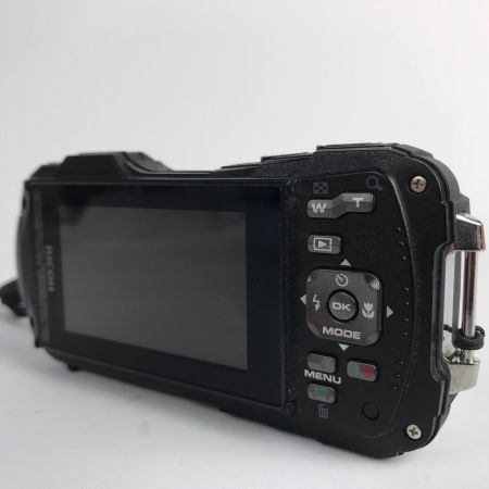  RICOH リコー コンパクトデジタルカメラ WG-60 ブラック 取説付・充電器無