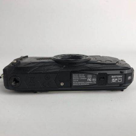  RICOH リコー コンパクトデジタルカメラ WG-60 ブラック 取説付・充電器無