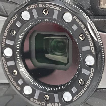  RICOH リコー コンパクトデジタルカメラ WG-60 ブラック 取説付・充電器無