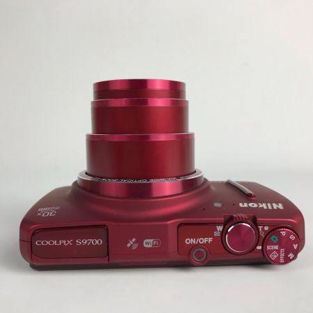  Nikon ニコン コンパクトデジタルカメラ本体 COOLPIX S9700 ヴェルヴェットレッド 取説・充電器等付属品完備