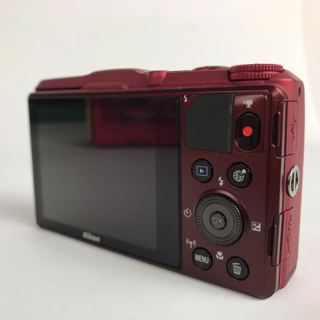  Nikon ニコン コンパクトデジタルカメラ本体 COOLPIX S9700 ヴェルヴェットレッド 取説・充電器等付属品完備
