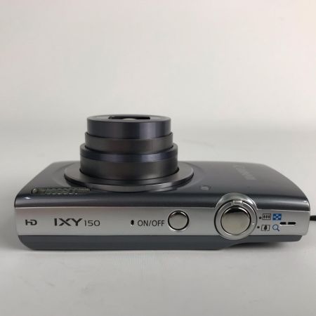  CANON キャノン IXY150 コンパクトデジタルカメラ  PC2197 グレー 動作品・充電器付