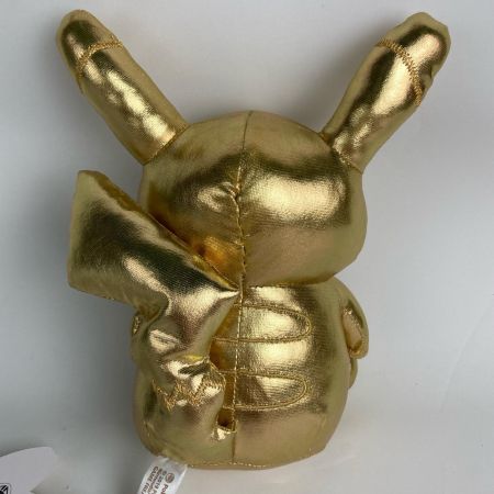 ビリケンさんピカチュウ ヌイグルミ ポケットモンスター ゴールド タグ付き