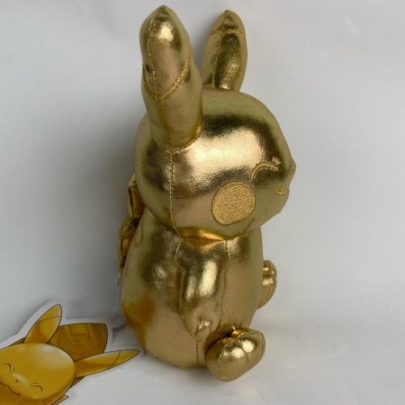 ビリケンさんピカチュウ ヌイグルミ ポケットモンスター ゴールド タグ付き