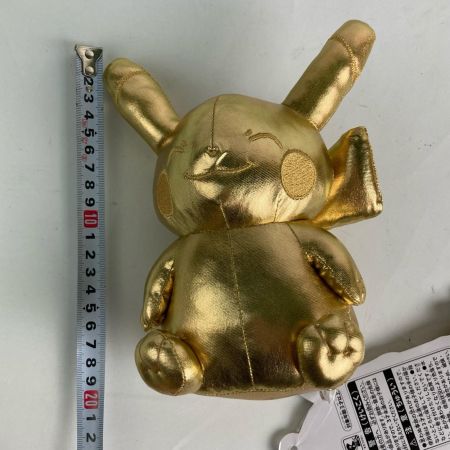 ビリケンさんピカチュウ ヌイグルミ ポケットモンスター ゴールド タグ付き