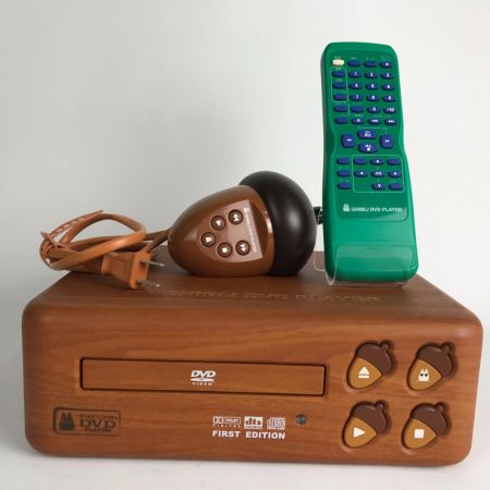   【動作品】ジブリDVDプレーヤー となりのトトロ ドングリ リモコン2個付き 2002年製 BVHE-SG1