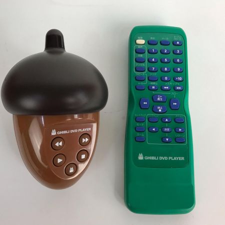   【動作品】ジブリDVDプレーヤー となりのトトロ ドングリ リモコン2個付き 2002年製 BVHE-SG1