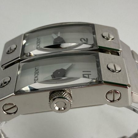  CITIZEN シチズン 腕時計 インディペンデント ステンレススチール ITJ21-5235 ホワイト 箱・取説・コマ付