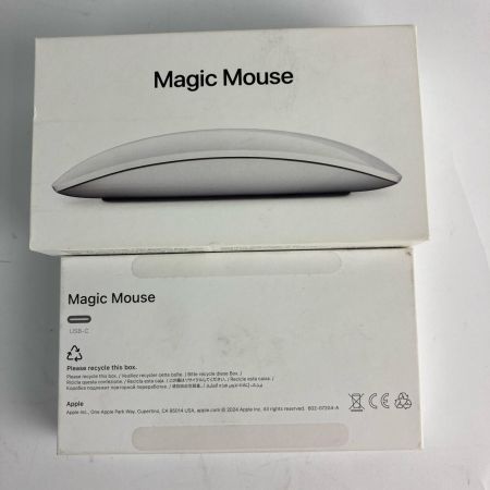  Apple アップル Magic Mouse マウス A3204 ホワイト