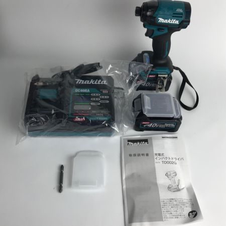  MAKITA マキタ コードレス式インパクトドライバ TD002GRDX 未使用品