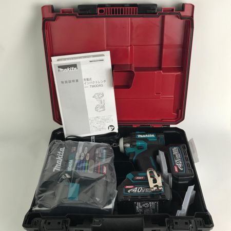  MAKITA マキタ 充電式インパクトレンチ 40v 2.5Ah TW004GRDX 未使用品