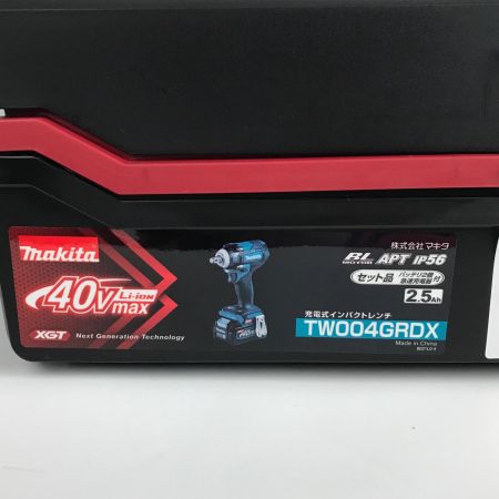  MAKITA マキタ 充電式インパクトレンチ 40v 2.5Ah TW004GRDX 未使用品