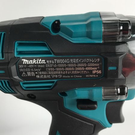  MAKITA マキタ 充電式インパクトレンチ 40v 2.5Ah TW004GRDX 未使用品