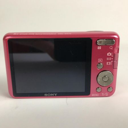  SONY ソニー コンパクトデジタルカメラ Cyber-shot サイバーショット DSC-W570 ピンク